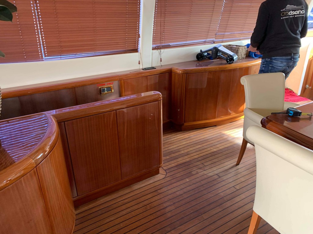 refit intérieur yacht