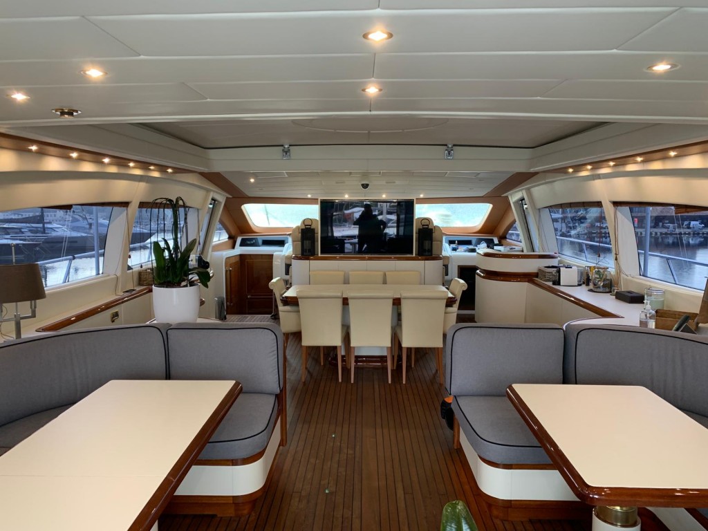 rénovation intéreur yacht
